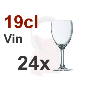 Location 24 verres à vin Impérial 19cl Location 24 verres à vin Impérial 19cl