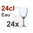 Location de 24 verres à eau Impérial 24cl
