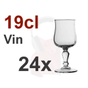 Location de 24 verres à vin 19cl Normandy