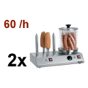 Location 2 machines &agrave; Hotdog professionnelles