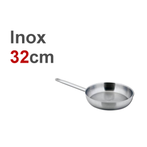 Location Poêle Inox 32cm tout feux Location Poêle Inox 32cm tout feux