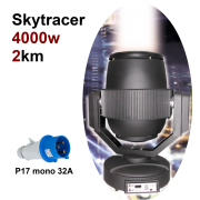 Location skytracer 4000W automatique, portée 2km