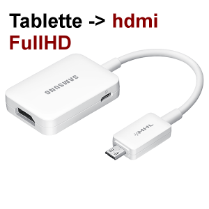 Location adaptateur micro USB vers Hdmi