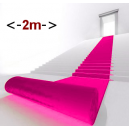 Moquette &eacute;v&egrave;nementielle rose pour stands, expo, largeur 2m, au m&egrave;tre lin&eacute;aire