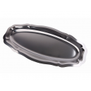 Location plat inox ovale grand modèle