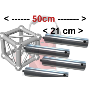 Location kit extension manchons 21cm pour cube magique 28cm Location kit extension manchons 21cm pour cube magique 28cm
