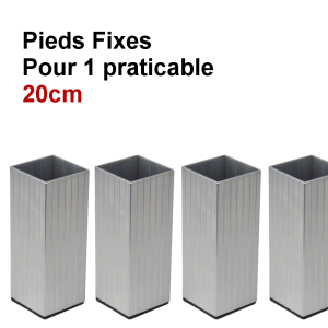 Location jeux de pieds pour un praticable hauteur 20cm fixe Location jeux de pieds pour un praticable hauteur 20cm fixe