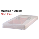 Location matelas 12cm hypoallerg&eacute;nique 190*80 pour sommier acier