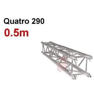 Location structure Alu 290 carrée longueur 0.5