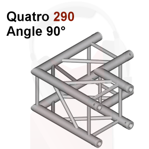 Location angle droit (90°) quatrro 290 Location angle droit (90°) quatrro 290