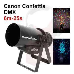 Location Canon confettis DMX Location Canon confettis DMX