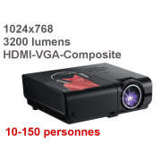Occasion Videoprojecteur HDMI 3200 Lumens Contraste 4000:1