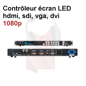 Location contr&ocirc;leur Novastar VX4S pour dalles vid&eacute;o