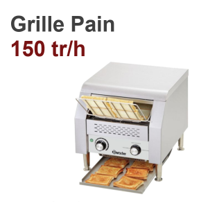 Location d'un grille pain convoyeur 150 tranches / Heure Location d'un grille pain convoyeur 150 tranches / Heure