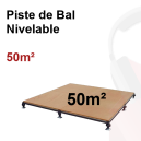 Pack location piste de bal nivelable 48m2 (9,75x4,88)