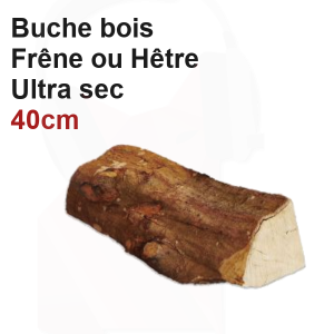 Vente buche de bois de chauffage 50cm. Repris si impeccable(-1€)