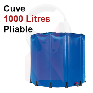 Location Cuve 1000 Litres pliable pour mousse / neige Location Cuve 1000 Litres pliable pour mousse / neige
