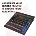 Location console 20 voies Yamaha MG20xu