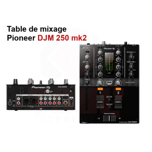 Location table de mixage Pioneer DJM250-mk2 Location table de mixage Pioneer DJM250-mk2
