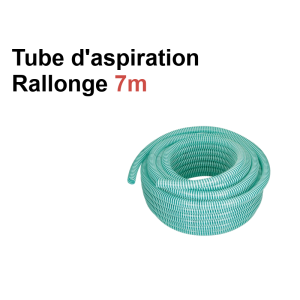 Location rallonge de tube d'aspiration 7m pour machine à mousse Location rallonge de tube d'aspiration 7m pour machine à mousse