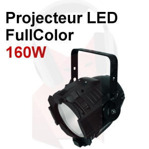 ECO: Location projecteur LED FullColor 160W 16 millions de couleurs ECO: Location projecteur LED FullColor 160W 16 millions de couleurs
