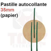 Raccord mèche papier autocollant