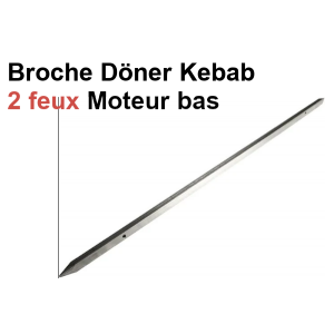 Location broche Kebab 2 feux moteur bas Location broche Kebab 2 feux moteur bas