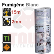 Fumigène 2mn blanc hauteur max 15m