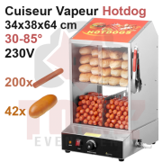 Location cuiseur hotdog grande capacité