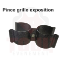 Location pince pour grille d'exposition