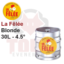 Bi&egrave;re artisanale en fut 30L: La f&ecirc;l&eacute;e ! 4.5&deg; Fermentation haute