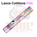 Lance cotillons rose pr&ecirc;t &agrave; l'emploi