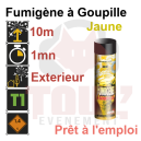Fumig&egrave;ne jaune &agrave; goupille 