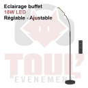 Location lampadaire LED col de cygne t&eacute;l&eacute;commande &ndash; Toulouse | ToulEv&eacute;nement