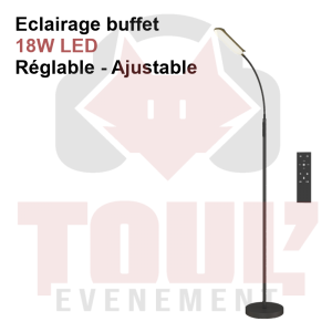 Location lampadaire LED col de cygne t&eacute;l&eacute;commande &ndash; Toulouse | ToulEv&eacute;nement