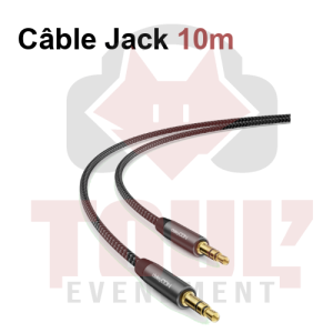 Location c&acirc;ble jack jack 3.5 10m