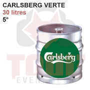  Fût 30L Carlsberg Verte 5% — Location à Toulouse (repris sous conditions)