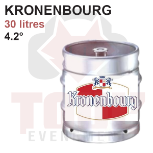 F&ucirc;t 30L Kronenbourg &mdash; Location &agrave; Toulouse (Remboursable sous conditions)
