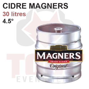 F&ucirc;t 30L Cidre Magners &mdash; Location &agrave; Toulouse (remboursable sous conditions)