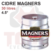 Fût 30L Cidre Magners — Location à Toulouse (remboursable sous conditions)