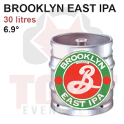  Fût 30L Brooklyn East IPA — Location à Toulouse (Remboursable sous conditions)