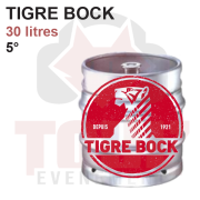 Fût Tigre Bock — Location à Toulouse (Remboursable sous condition)