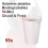 55 gobelets de 60cl jetables biod&eacute;gradables chaud et froid