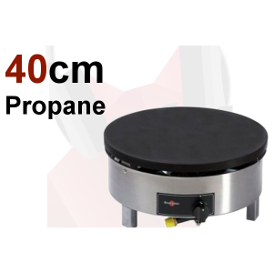 Location crêpière à gaz professionnelle 40cm 6KW