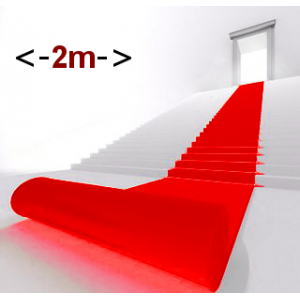Rouleau de moquette événementielle rouge pour stands, expo, largeur 2m, au mètre linéaire Rouleau de moquette événementielle rouge pour stands, expo, largeur 2m, au mètre linéaire