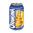 Orangina - 24 cannettes de 33cl - Boisson gazeuse à l'orange