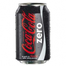 Coca Cola Zero: 24 cannettes de 33cl - boisson gazeuse aux extraits naturels sans sucre - Gout original du coca cola