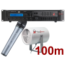 Location Pack Tout compris Sonorisation pour une rue de 100m et lecteur multimedia