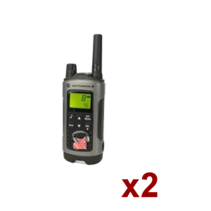 Location Pack 2 talkie walkie TLKR80 Extreme Tropicalisé 0.5W ultra simple pour moyens evenements