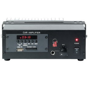 Location amplificateur 12V 40W RMS avec lecteur USB &agrave; brancher sur allume cigare